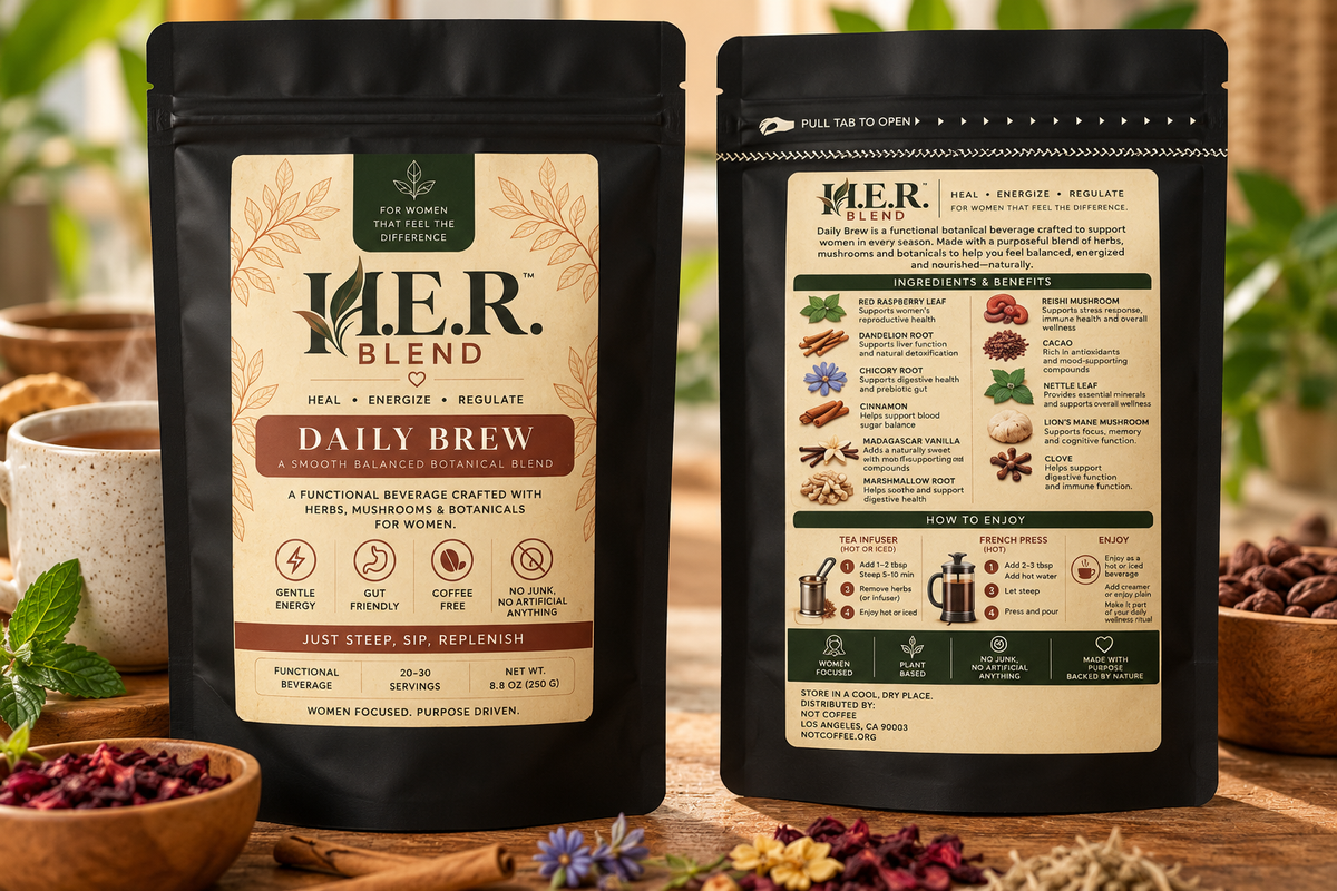 H.E.R. Blend - Daily Brew- Coffee Alternative